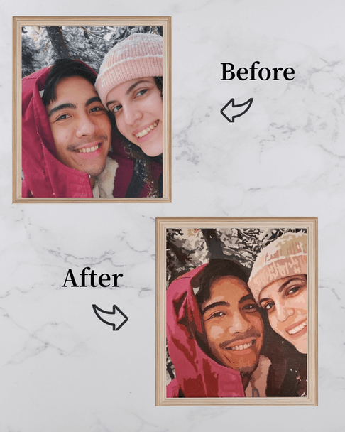 Custom Paint by Numbers Kit