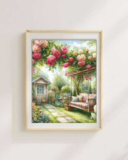 Blooming Garden Diamond Painting