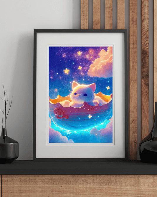 Star Cat Diamond Painting