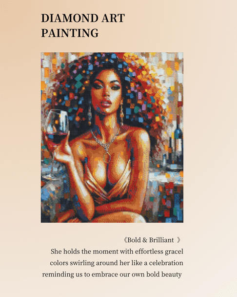 Elegant Woman Diamond Painting