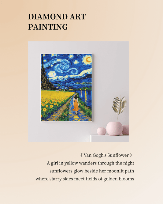 Van Gogh's Sunflower Diamond Painting