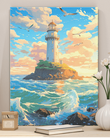 Serenity Lighthouse Diamond Painting