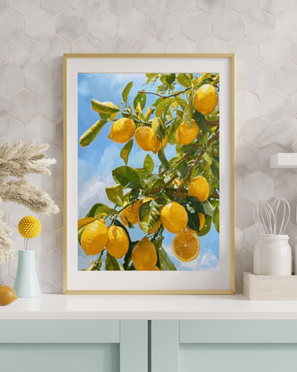 Lemon Tree Paint by Numbers