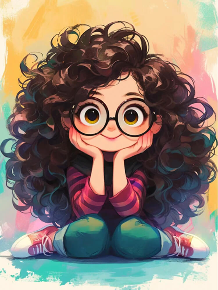 Dreamy Cartoon Girls Collection Diamond Painting