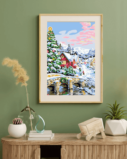 Winter Christmas Town