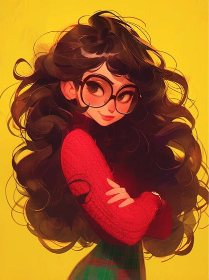 Dreamy Cartoon Girls Collection Diamond Painting