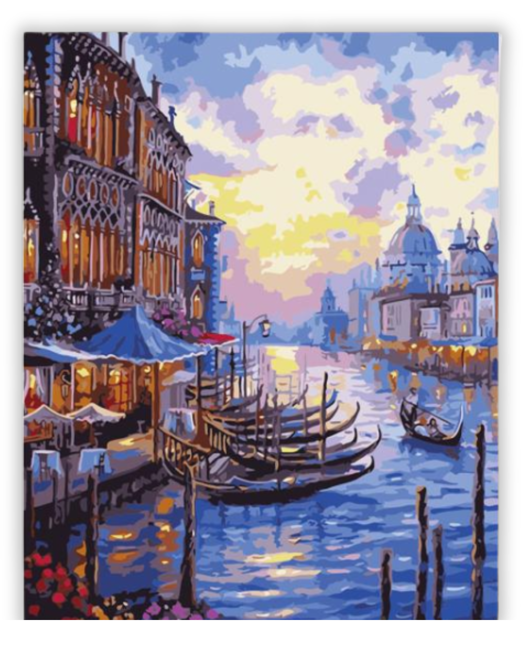 Venice at Dusk Painting By Numbers