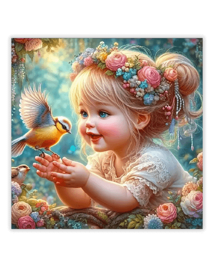 Angelic Child Diamond Painting