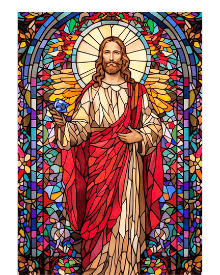 Pintura de diamante de Jesús de la Luz