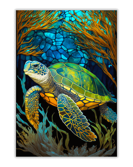 Ocean Turtle Diamond Painting