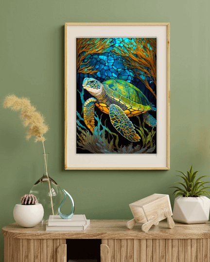 Ocean Turtle Diamond Painting