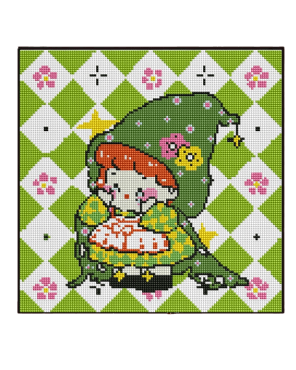 Witch Girl Diamond Painting