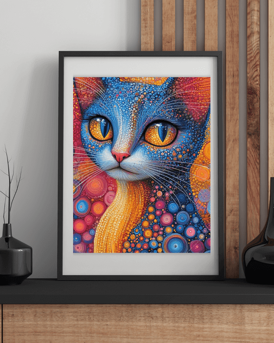Colorful Cat Diamond Painting