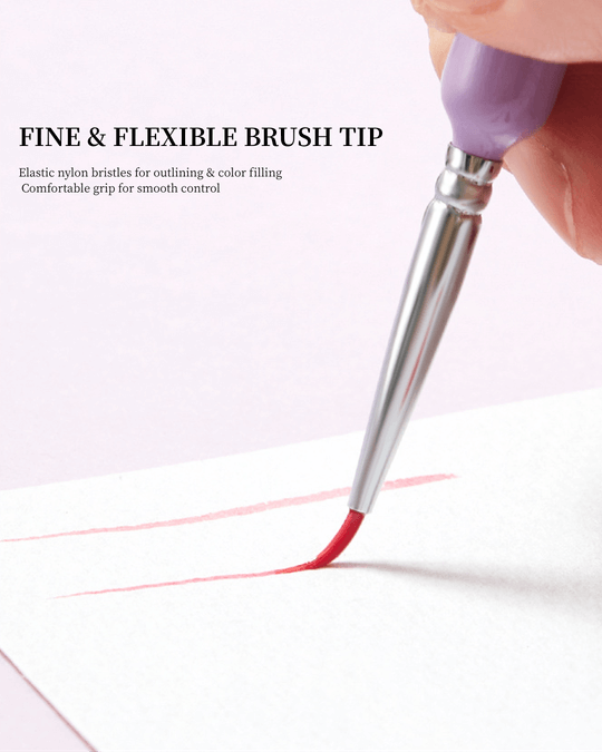 Nylon Liner Pen Set for Paint by Numbers