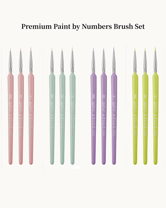 Nylon Liner Pen Set for Paint by Numbers