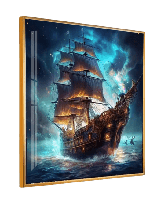 Ghost Ship Diamond Painting