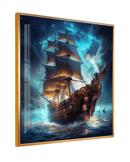 Ghost Ship Diamond Painting