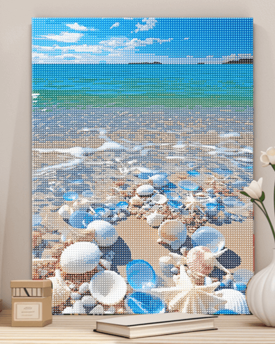 Seashell Beach Diamond Painting