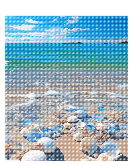Seashell Beach Diamond Painting