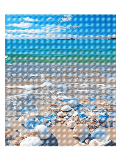 Seashell Beach Diamond Painting
