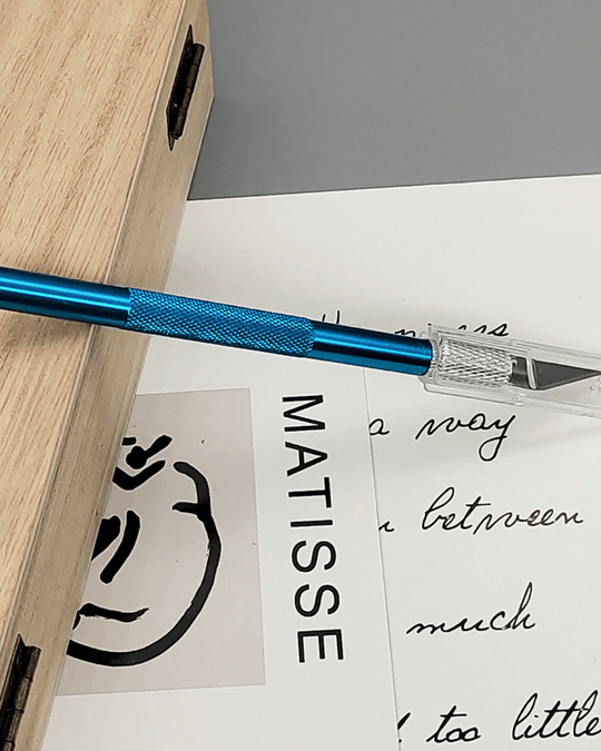 Diamond Painting Release Paper & Craft Knife Set