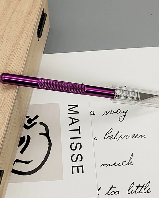 Diamond Painting Release Paper & Craft Knife Set