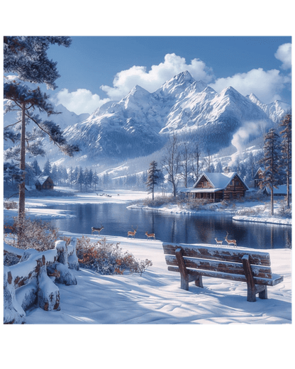 Winter Stillness Diamond Painting