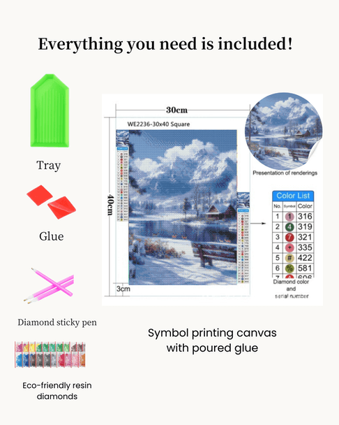 Winter Stillness Diamond Painting