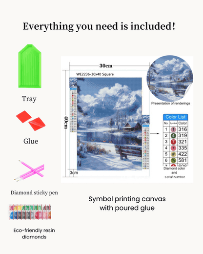 Winter Stillness Diamond Painting