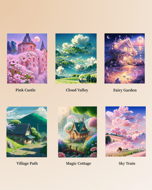 30x40 Framed Diamond Painting Collection