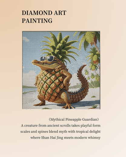 Crocodile Guardian Diamond Painting