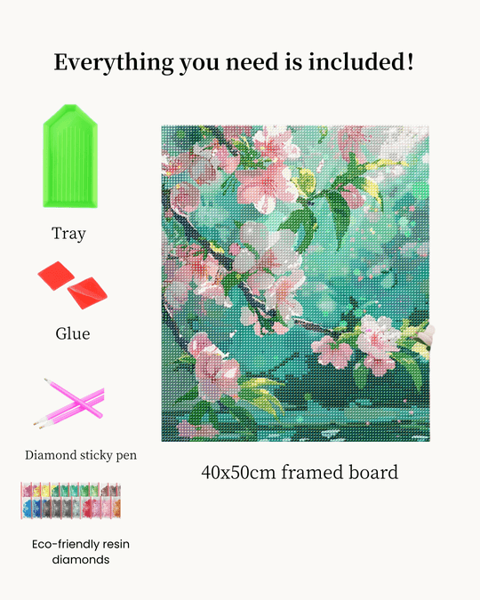 Cherry Blossom Diamond Painting