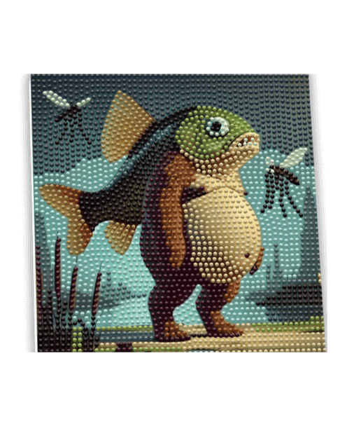 The Fish Dreamer Diamond Painting