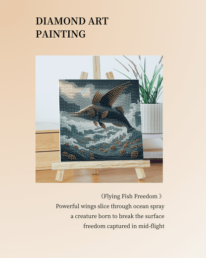 Flying Fish Diamond Painting