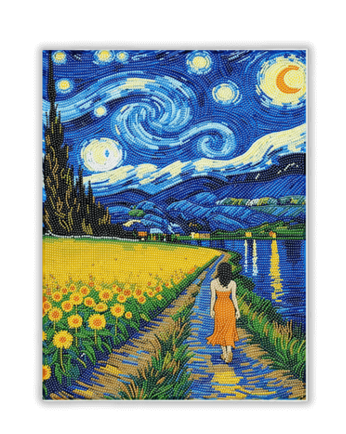 Van Gogh's Sunflower Diamond Painting