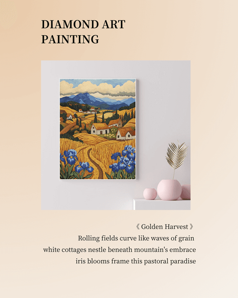 Golden Harvest Diamond Painting