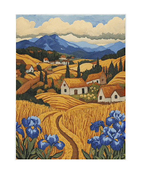 Golden Harvest Diamond Painting