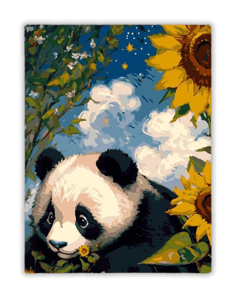 Panda's Garden Diamond Painting