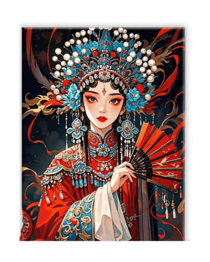 Opera Beauty Diamond Painting
