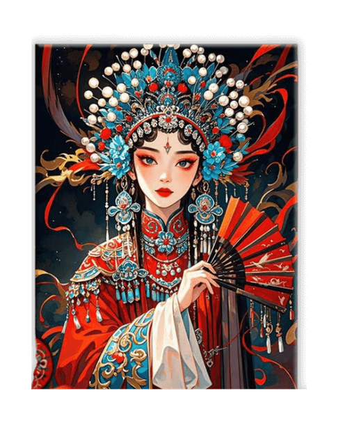 Opera Beauty Diamond Painting