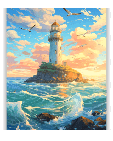 Serenity Lighthouse  Diamond Painting