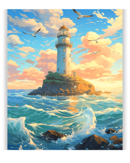 Serenity Lighthouse  Diamond Painting