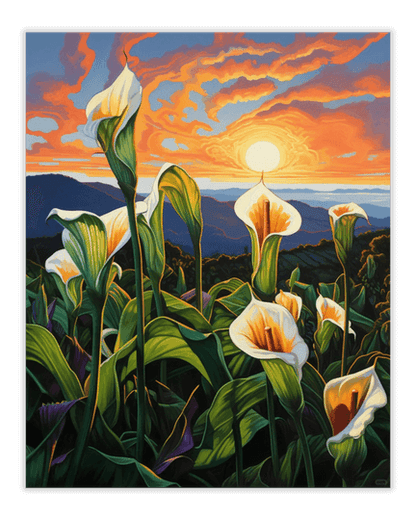 Pintura de diamantes de margaritas