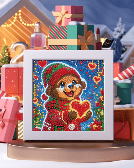 Christmas Bear Diamond Painting