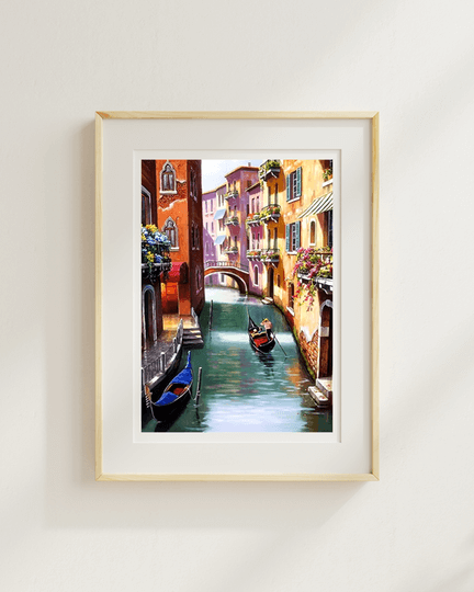 Venice Canal Diamond Painting